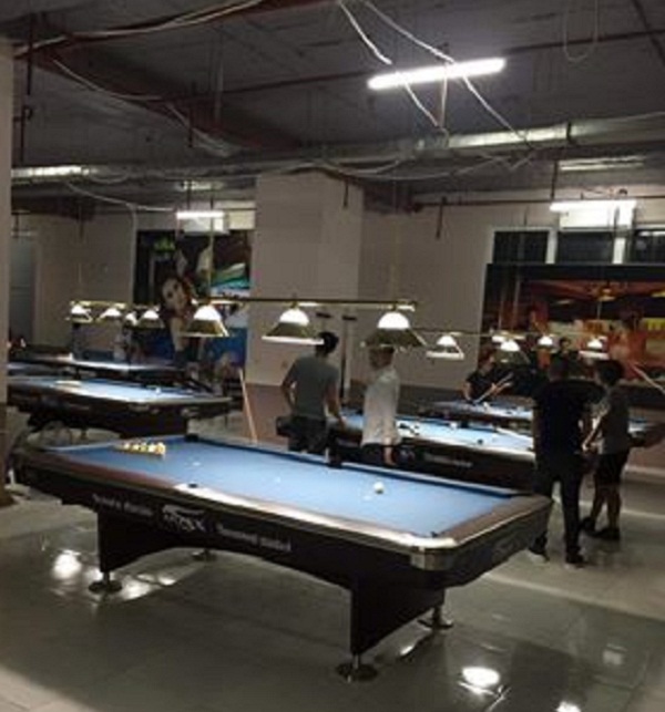 Billiards Hoàn Thúy lắp đặt 7 bàn bi a aileex 9019 tại Hà Đông