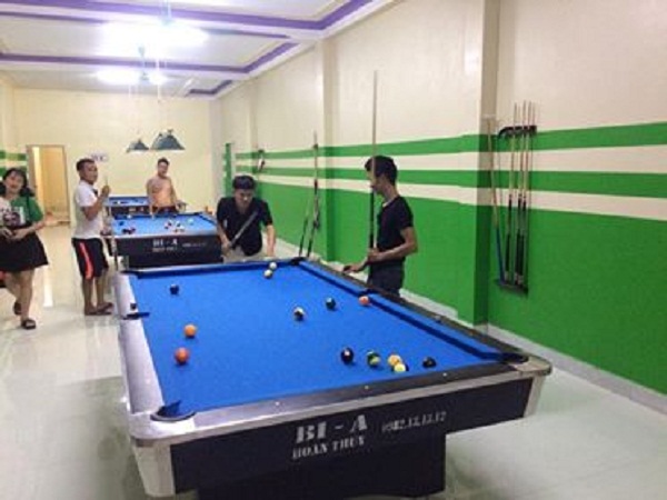 Billiards Hoàn Thúy lắp đặt 6 bàn bi a 9019 liên doanh taiwan tại Bắc Ninh