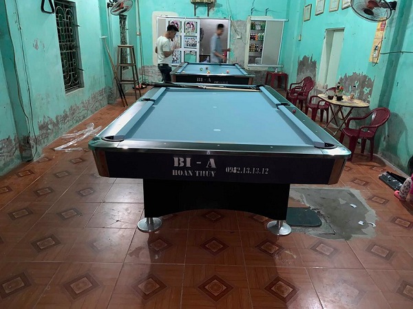 Billiards Hoàn Thúy đã lắp đặt thêm 2 bàn bi a 9018 Việt Nam tại “Bi a Gia Bảo” xóm 10 xã Gia Lâm, Nho Quan, Ninh Bình