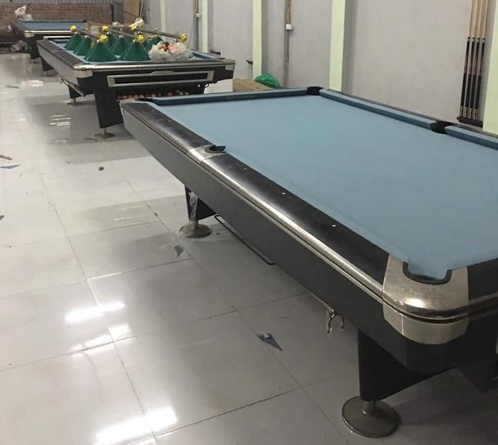 Billiards Hoàn Thúy lắp đặt 2 bàn bi a Aileex 9019 đã qua sử dụng tại Yên Phong, Bắc Ninh