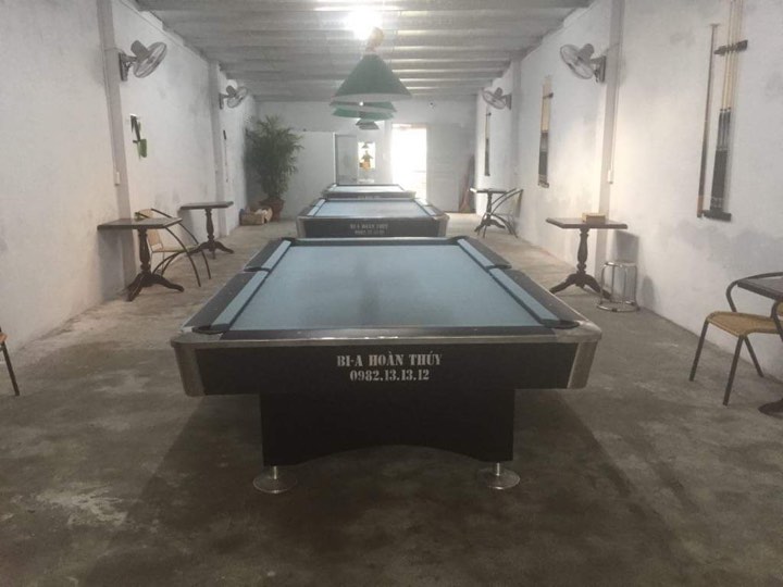Billiards Hoàn Thúy lắp đặt 2 bàn 9018 Việt Nam tại Lê Chân, Hải Phòng