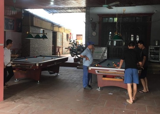 Billiards Hoàn Thúy lắp đặt 2 bàn 9019 tại Sóc Sơn, Hà Nội