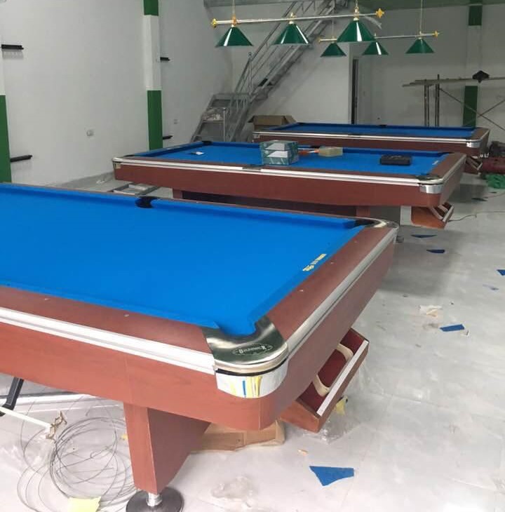 Billiards Hoàn Thúy lắp đặt 3 bàn 9019 Taiwan tại Mường Lay – Điện Biên