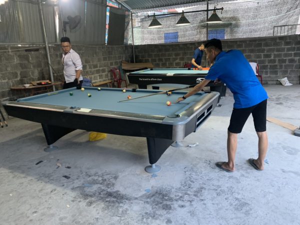 Billiards Hoàn Thúy lắp đặt 2 bàn bi a 9017 và seri 4 nhập lướt tại Thuỷ Nguyên, Hải Phòng