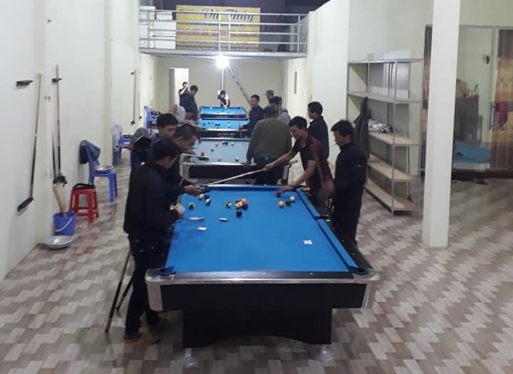 Billiards Hoàn Thúy lắp đặt 4 bàn 9018 Việt Nam tại Thành phố Sơn La, Tỉnh Sơn La