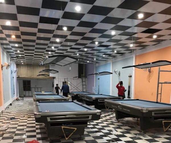 Billiards Hoàn Thúy lắp đặt 6 bàn aileex 9019 tại Mộc Châu, Sơn La