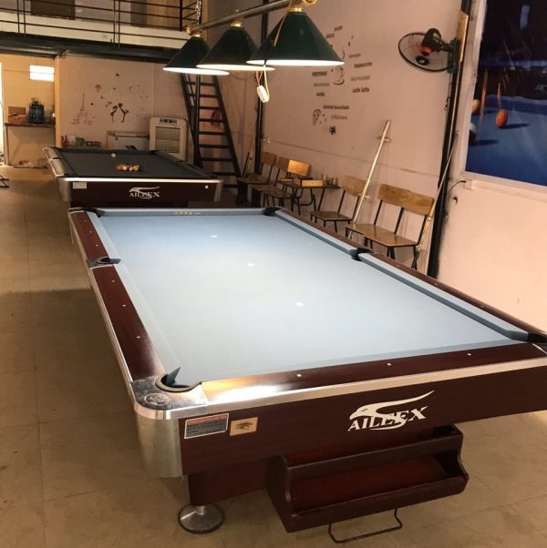 Billiards Hoàn Thúy lắp đặt 2 bàn bi a aileex 9018 nhập lướt tại Tiên Du, Bắc Ninh