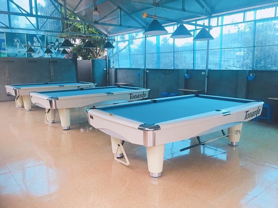 Billiards Hoàn Thúy lắp đặt 3 bàn bi a 9017 Tonardo tại Thanh Thuỷ, Phú Thọ