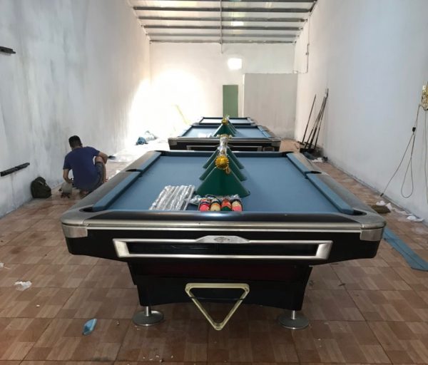 Billiards Hoàn Thúy lắp đặt 2 bàn bida aileex 9019 nhập lướt tại Phù Cừ, Hưng Yên