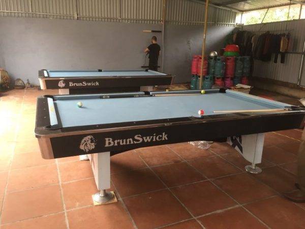 Billiards Hoàn Thúy lắp đặt 2 bàn 9018 tại Tráng Việt, Mê Linh