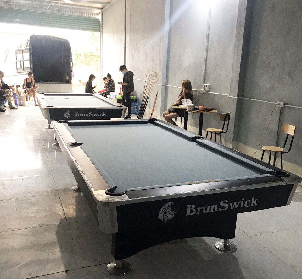 Billiards Hoàn Thúy lắp đặt 2 bàn 9018 tại Việt Trì, Phú Thọ