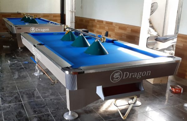 Mua bàn bi a ở đâu Hà Nội - Billiards Hoàn Thúy lắp đặt 2 bàn Dragon tại Hoài Đức, Hà Nội