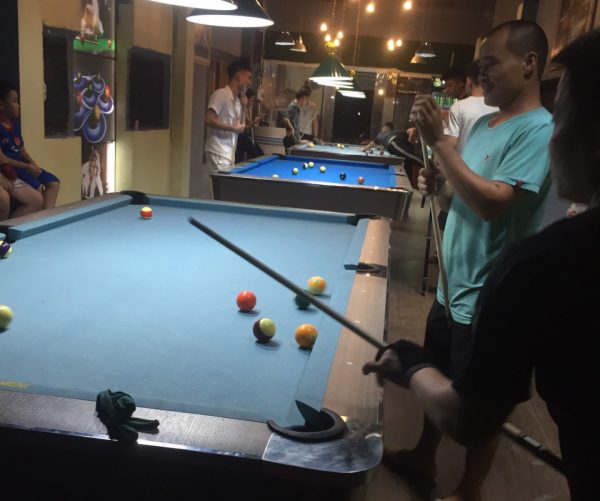 Billiards Hoàn Thúy lắp đặt 3 bàn 9018 tại Kim Bài, Thanh Oai, Hà Nội